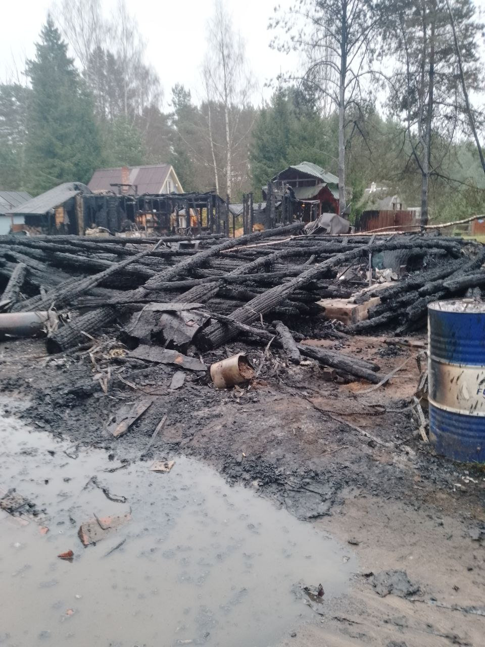 После огня — тишина и пепел