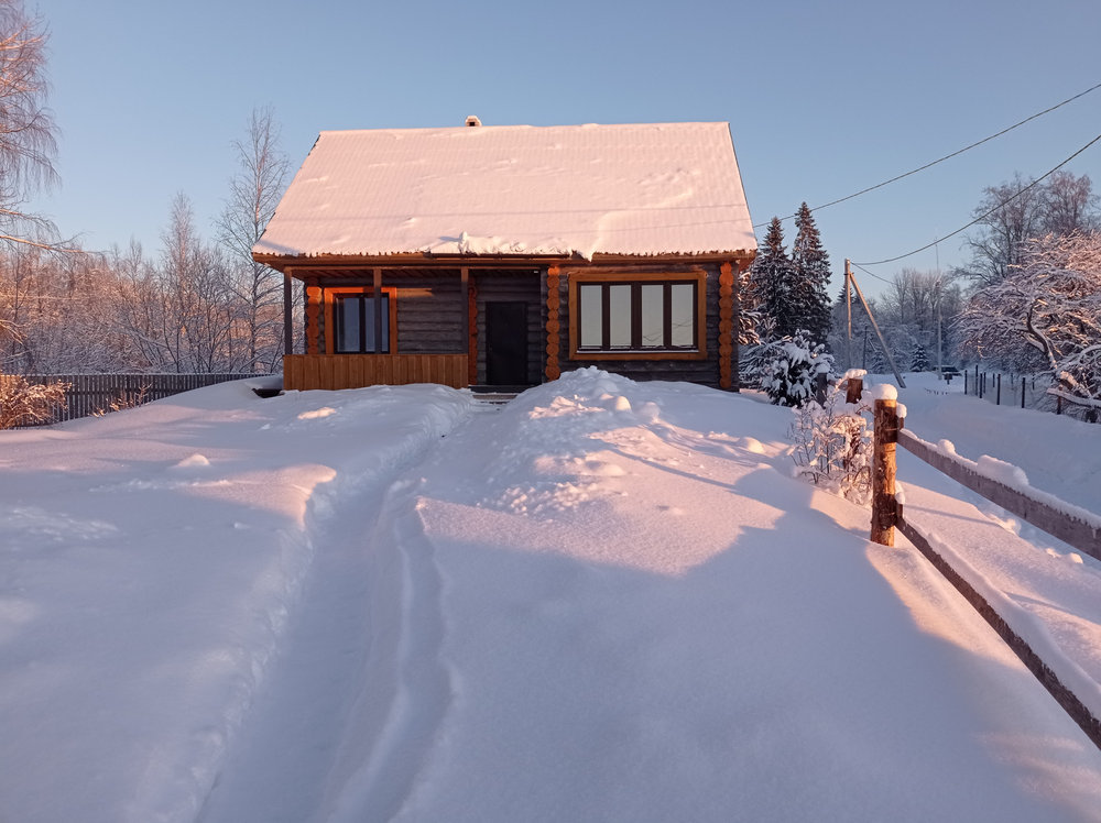 Уютный дом на самом берегу Селигера в хуторе Подгорье