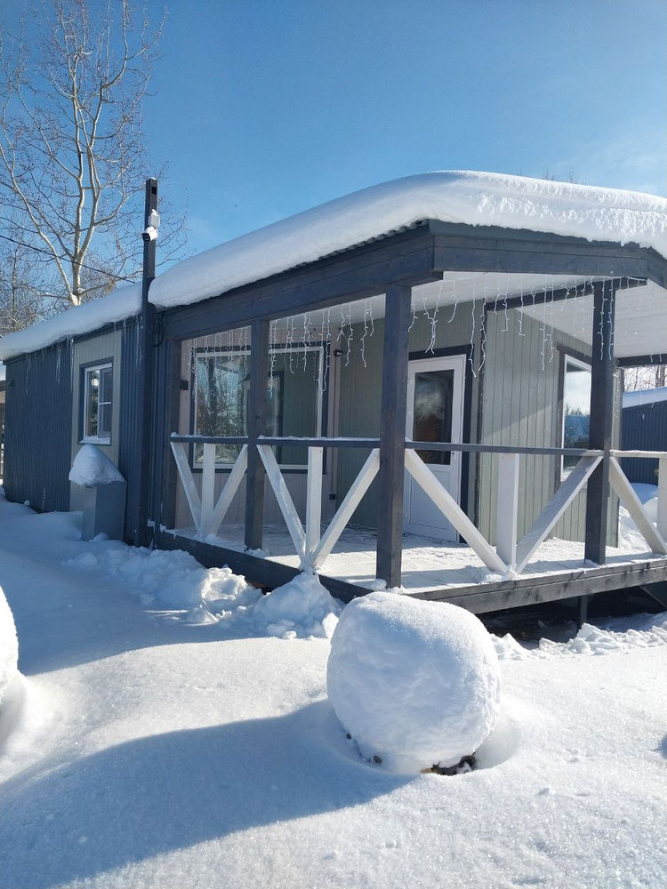 Современный  дом барн-хаус на о.Селигер, баня,чан,рыбалка