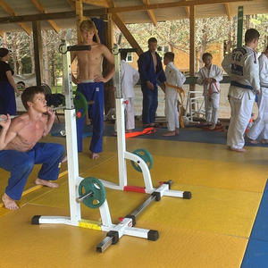 Учебно-тренировочные сборы по дзюдо проходят в Пеновском районе