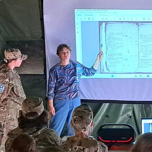 Научные сотрудники Осташковского музея прочли лекцию на военно-патриотических сборах