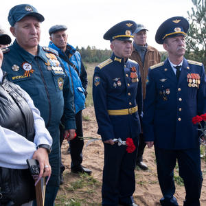 В деревне Красуха открыли мемориал советскому лётчику-истребителю