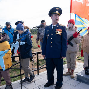 В деревне Красуха открыли мемориал советскому лётчику-истребителю