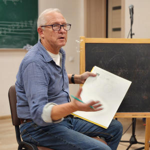 Известный художник провёл мастер-класс для воспитанников Богородицкого Житенного монастыря