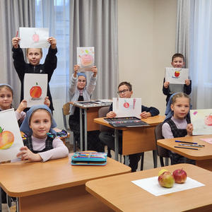 Известный художник провёл мастер-класс для воспитанников Богородицкого Житенного монастыря