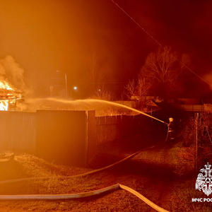 В Селижарово полностью сгорел жилой дом: пожар ликвидирован, пострадавших нет