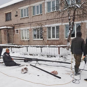 В посёлке Сиговка многоквартирные дома подключают к природному газу