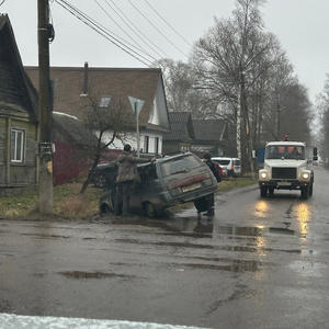 Авария с отказом тормозов на пересечении пер. Андрианова и ул. Тимофеевская