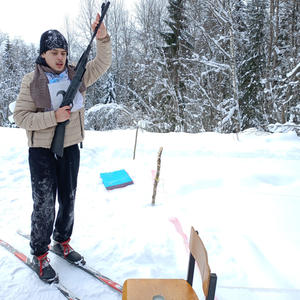 Юные биатлонисты из Пено и окрестных деревень разыграли Кубок памяти героев-разведчиков