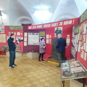 В Осташков 14 февраля приехал петербургский телеканал снимать фильм о Калининских партизанах