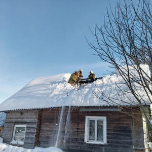 В Селижаровском округе Тверской области пожарные спасли жилой дом от огня