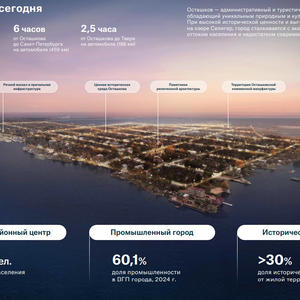 В Осташкове завершили первый этап мастер-плана развития города