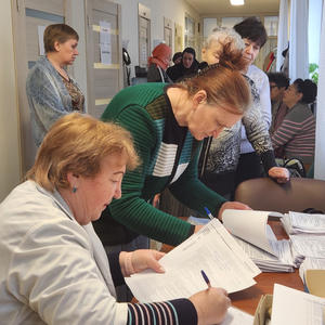 В Житенном монастыре под Осташковом бесплатно обследовали около 130 человек