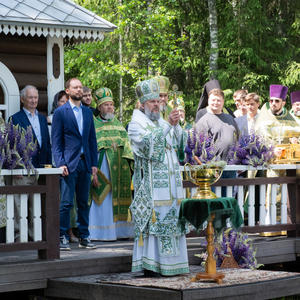 На истоке Волги в Волговерховье стартовал XXVII Волжский крестный ход