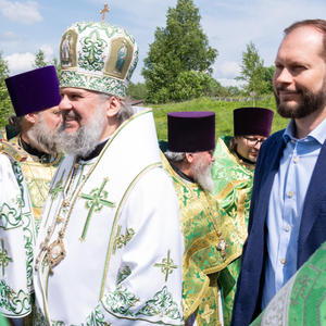 На истоке Волги в Волговерховье стартовал XXVII Волжский крестный ход