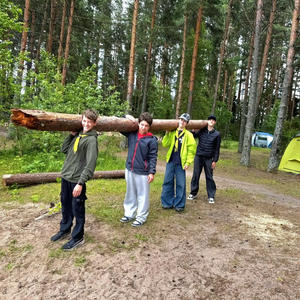 На Селигере стартовал семейный георгиевский лагерь на острове Малый Хачин