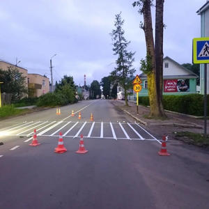 В Осташкове ремонтируют Ленинский проспект