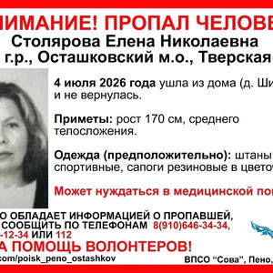 В Осташковском округе пропала 77-летняя женщина