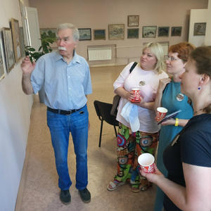 В Осташкове открылась выставка картин Станислава Иванова