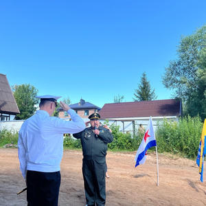 На берегу Селигера отметили День Военно-Морского флота